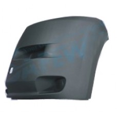 FRONT BUMPER CORNER - NO FLH - NO MOULDING HOLES (DARK GREY) (LH)