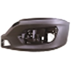 FRONT BUMPER END CAP - BLACK (LH)