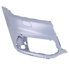 FRONT BUMPER END CAP - W/WASH + PARK SENSOR HOLES (PRIMED) (RH)