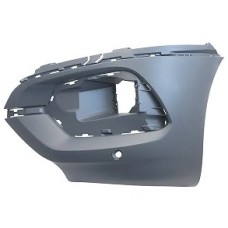 FRONT BUMPER CORNER - W/PARK SENSOR HOLES (PRIMED) (LH)