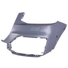 FRONT BUMPER END CAP - W/PARK SENSOR HOLES (PRIMED) (LH)