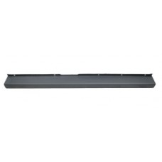 REAR BUMPER CENTRE - NO PARK SENSOR HOLES (BLACK)