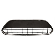 FRONT BUMPER GRILLE CENTRE - TITANIUM - W/CHROME FRAME