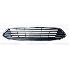 GRILLE - TITANIUM/ZETEC (CHROME SLATS + FRAME)