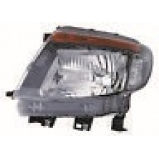 HEADLAMP - BLACK - NO DRL (LH)