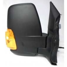 DOOR MIRROR - MANUAL (SHORT ARM) (AMBER INDICATOR) (BLACK) (RH)