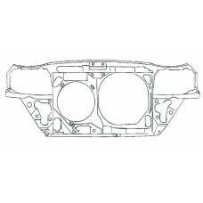 FRONT PANEL - 4 CYLINDER - AUTOMATIC - PLASTIC