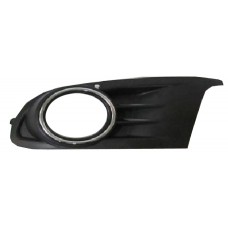 FRONT BUMPER GRILLE - OUTER - WITH FOG LAMP HOLES (LH)