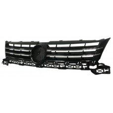 GRILLE - BLACK (W/CHROME SLATS)