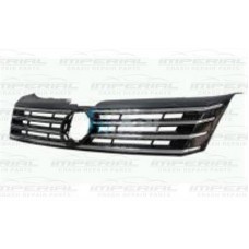 GRILLE - BLACK (CHROME SLATS)