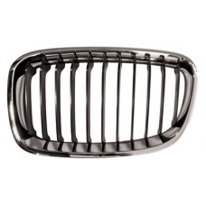 GRILLE - BLACK SLATS/CHROME FRAME (LH)