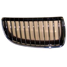 GRILLE SECTION - BLACK/CHROME SLATS/CHROME FRAME (RH)