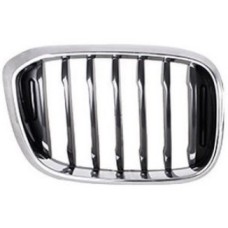 GRILLE - BLACK/CHROME (RH)