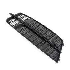 FRONT BUMPER GRILLE SIDE - S-LINE - NO FLH - W/GLOSS BLACK MOULDING (LH)