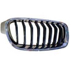 GRILLE - SPORT/M SPORT - 8 BLACK SLATS/CHROME FRAME (RH)