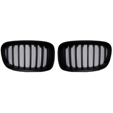 GRILLE SET - SPORT - BLACK SLATS/BLACK FRAME (2 PCS)