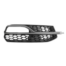 FRONT BUMPER GRILLE SIDE - W/FLH + SILVER MOULDING (RH)