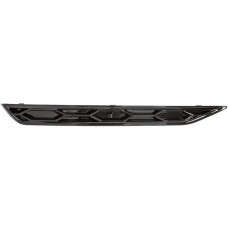 FRONT BUMPER GRILLE SIDE - S-LINE 2017> - LOWER (GLOSS BLACK) (RH)