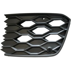 FRONT BUMPER GRILLE SIDE - GTI - W/PARK SENSOR HOLE (RH)