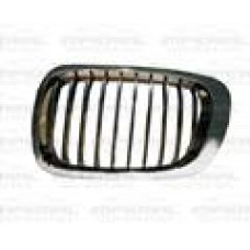 GRILLE - BLACK SLATS/CHROME FRAME (LH)