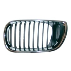 GRILLE SECTION - BLACK SLATS/CHROME FRAME (LH)