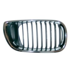 GRILLE SECTION - BLACK SLATS/CHROME FRAME (RH)