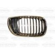 GRILLE SECTION - BLACK & CHROME SLATS/CHROME FRAME (RH)