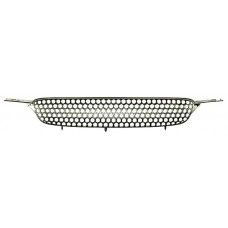 GRILLE - WITH HOLES - BLACK/CHROME