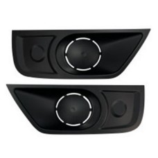 FRONT BUMPER GRILLE SIDE SET - NO FLH - NO PARK SENSOR HOLE (2 PCS)