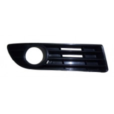 FRONT BUMPER GRILLE OUTER - BLACK - WITH FOG LAMP HOLE (RH)