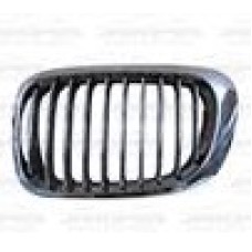 GRILLE - BLACK SLATS/CHROME FRAME (LH)