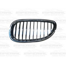 GRILLE - CHROME + BLACK SLATS/CHROME FRAME (LH)