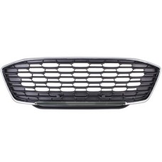 GRILLE - GLOSS BLACK - W/CHROME FRAME