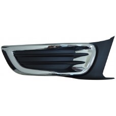 FRONT BUMPER GRILLE SIDE - LOWER - W/CHROME FRAME (LH)