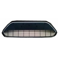 FRONT BUMPER GRILLE CENTRE - BLACK (W/CHROME FRAME)