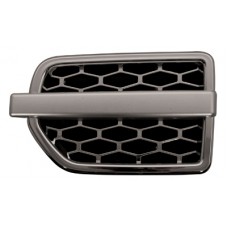 FRONT WING GRILLE - CHROME (LH)