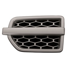 FRONT WING GRILLE - SILVER (LH)