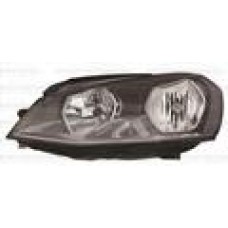 HEADLAMP - BLACK (HALOGEN) (LH)