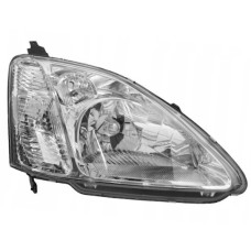 HEADLAMP - HB TYPE R/NOT TYPE S - W/MOTOR (CHROME) (RH)