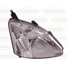 HEADLAMP - HB TYPE R/NOT TYPE S (W/MOTOR) (CHROME) (RH)