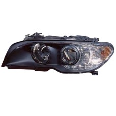 HEADLAMP - BLACK (CLEAR INDICATOR) (LH)