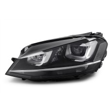 HEADLAMP - GTI/GTD - ADAPTIVE - W/LED DRL (BI-XENON) (LH)