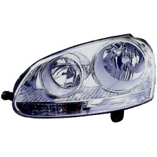 HEADLAMP - CHROME INNER - W/MOTOR (LH)