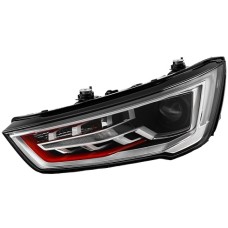 HEADLAMP - LED DRL - W/RED TRIM (BI-XENON) (LH)