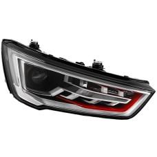 HEADLAMP - LED DRL - W/RED TRIM (BI-XENON) (RH)