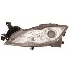 HEADLAMP - CHROME (HALOGEN) (LH)