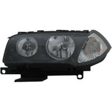 HEADLAMP - BLACK (HALOGEN) (LH)