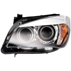 HEADLAMP - BLACK (BI-XENON) (LH)