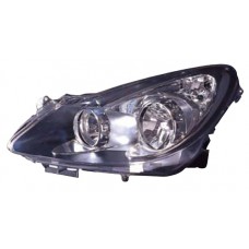 HEADLAMP - BLACK INNER - SPORTS (LH)