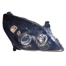 HEADLAMP - BLACK INNER - HALOGEN - SPORTS (RH)